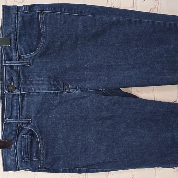 NYDJ Sheri Slim Jeans Style# MDNM2034 Lift Tuck Dark Denim Rinse Wash Size 8 - Picture 2 of 15